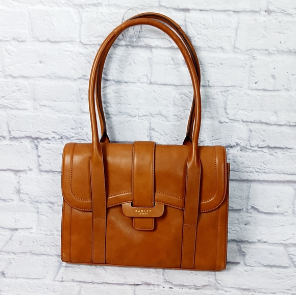 RADLEY LONDON Bags Radley London Brown Leather Shoulders Bag Poshmark